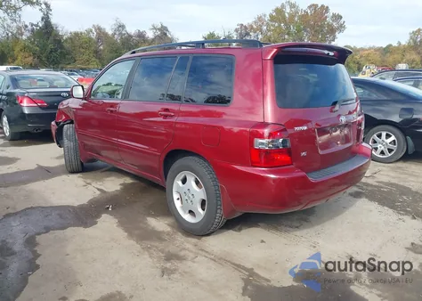 2005 Toyota Highlander Limited V6 from USA, damaged, VIN JTEDP21A850075726